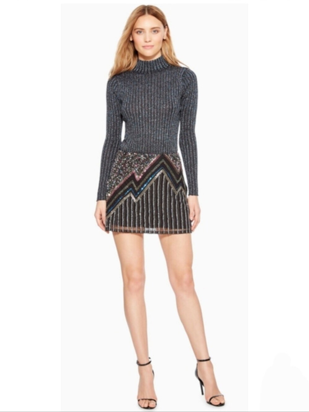 NWT PARKER CORSICA BEADED SKIRT